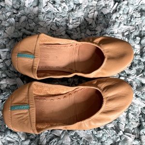 Tieks Camel Size 9